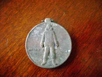 Antarctic Service Medal sans burnt ribbon