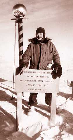 Jean Pearson at Pole