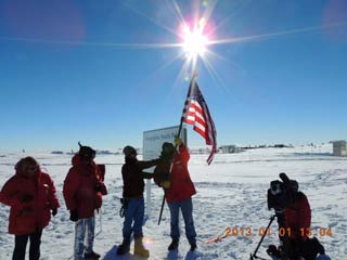 moving the flag