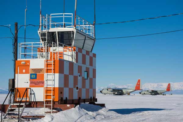 control tower at Williams Field