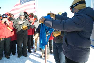 start of the marker reveal