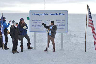 the marker is unveiled