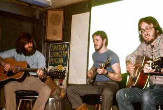 Gary, Lloyd, and Stu, the house band