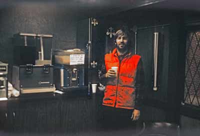 Al Nelson drinking some spiked juice