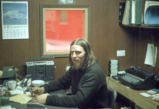 Bill Spindler, in my office